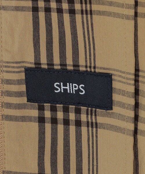 SHIPS / シップス ブルゾン | SHIPS:〈手洗い可能〉ハイパーストレッチ チェック ブルゾン (セットアップ対応) | 詳細28