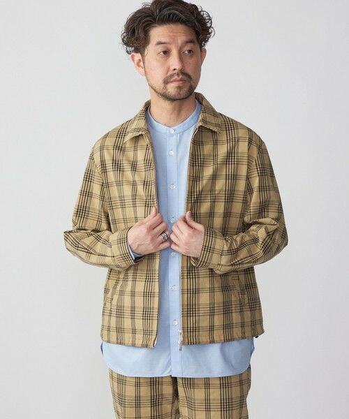 SHIPS / シップス ブルゾン | SHIPS:〈手洗い可能〉ハイパーストレッチ チェック ブルゾン (セットアップ対応) | 詳細11