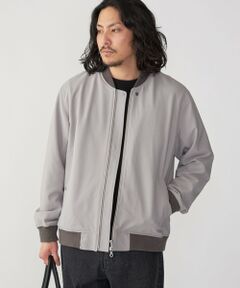 SHIPS / シップス ブルゾン | SHIPS: 〈遮熱・吸汗速乾〉ツイル ジップアップ ライト ブルゾン