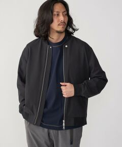SHIPS / シップス ブルゾン | SHIPS: 〈遮熱・吸汗速乾〉ツイル ジップアップ ライト ブルゾン