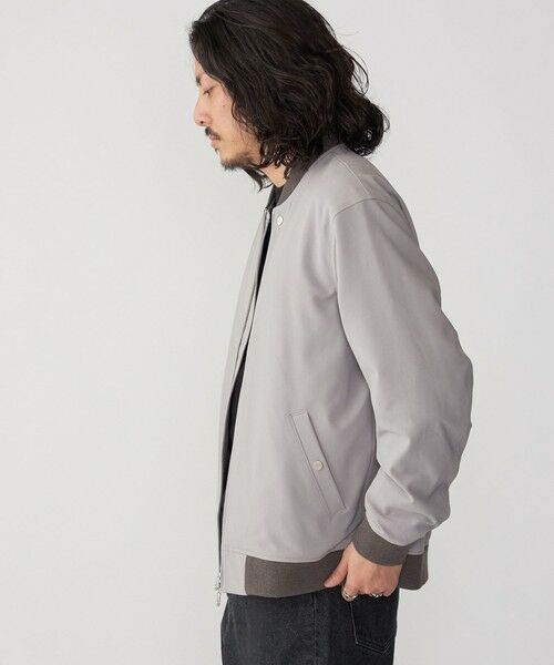 SHIPS / シップス ブルゾン | SHIPS: 〈遮熱・吸汗速乾〉ツイル ジップアップ ライト ブルゾン | 詳細8
