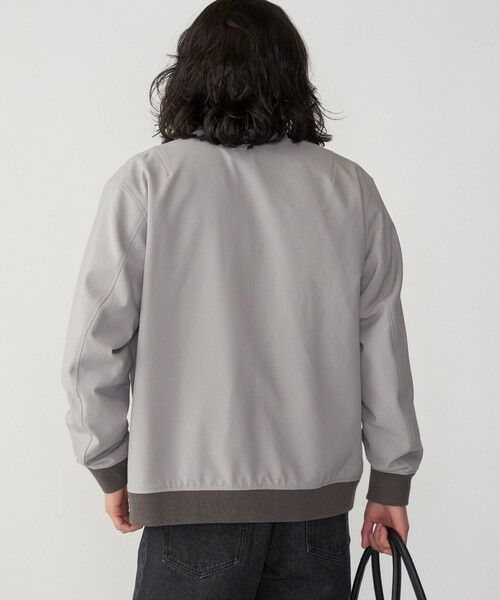 SHIPS / シップス ブルゾン | SHIPS: 〈遮熱・吸汗速乾〉ツイル ジップアップ ライト ブルゾン | 詳細9