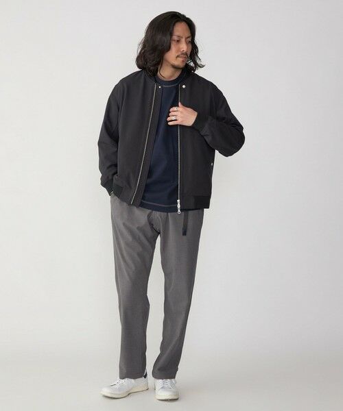 SHIPS / シップス ブルゾン | SHIPS: 〈遮熱・吸汗速乾〉ツイル ジップアップ ライト ブルゾン | 詳細24