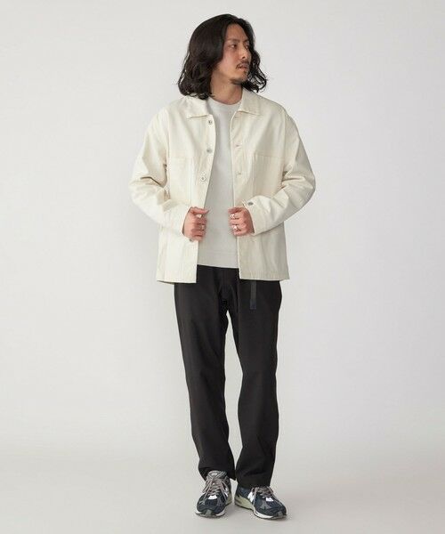 SHIPS / シップス ミリタリージャケット・コート | SHIPS: ハイツイストヤーン コットン ミリタリー シャツ アウター | 詳細2