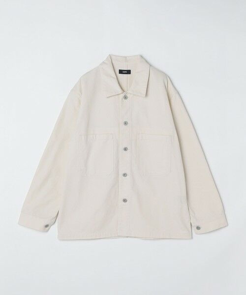 SHIPS / シップス ミリタリージャケット・コート | SHIPS: ハイツイストヤーン コットン ミリタリー シャツ アウター | 詳細5