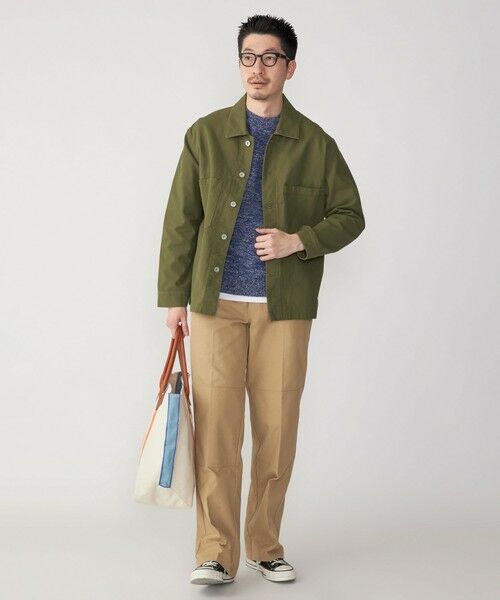 SHIPS / シップス ミリタリージャケット・コート | SHIPS: ハイツイストヤーン コットン ミリタリー シャツ アウター | 詳細20