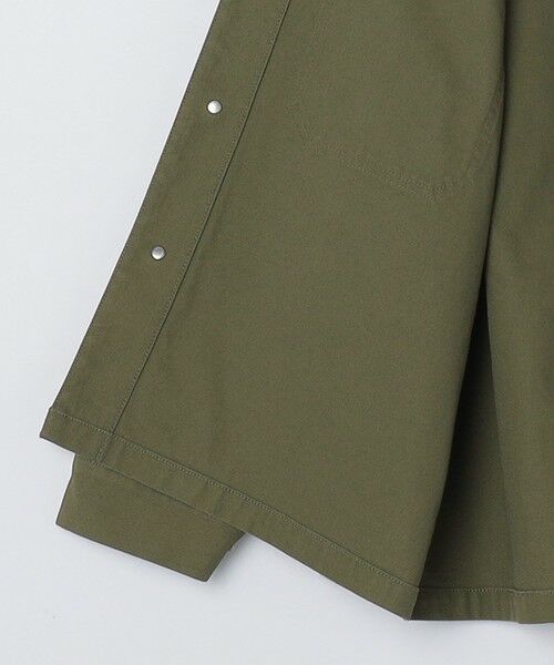 SHIPS / シップス ミリタリージャケット・コート | SHIPS: ハイツイストヤーン コットン ミリタリー シャツ アウター | 詳細27