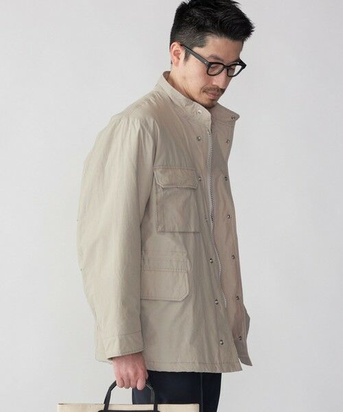 SHIPS / シップス ミリタリージャケット・コート | SHIPS: ライト ナイロン 中綿 M-65 ミリタリー ブルゾン | 詳細8