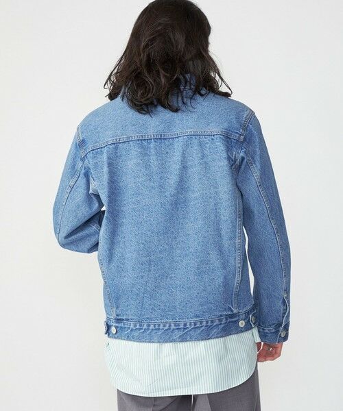 SHIPS / シップス Gジャン・デニムジャケット | SHIPS: 〈セットアップ対応〉13.5oz リラックス デニム トラッカー ジャケット | 詳細17