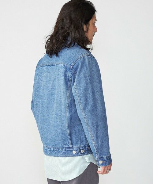 SHIPS / シップス Gジャン・デニムジャケット | SHIPS: 〈セットアップ対応〉13.5oz リラックス デニム トラッカー ジャケット | 詳細18