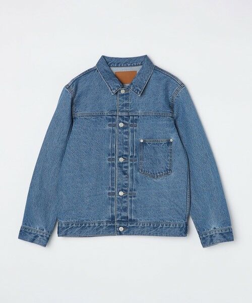 SHIPS / シップス Gジャン・デニムジャケット | SHIPS: 〈セットアップ対応〉13.5oz リラックス デニム トラッカー ジャケット | 詳細19