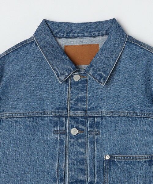 SHIPS / シップス Gジャン・デニムジャケット | SHIPS: 〈セットアップ対応〉13.5oz リラックス デニム トラッカー ジャケット | 詳細21