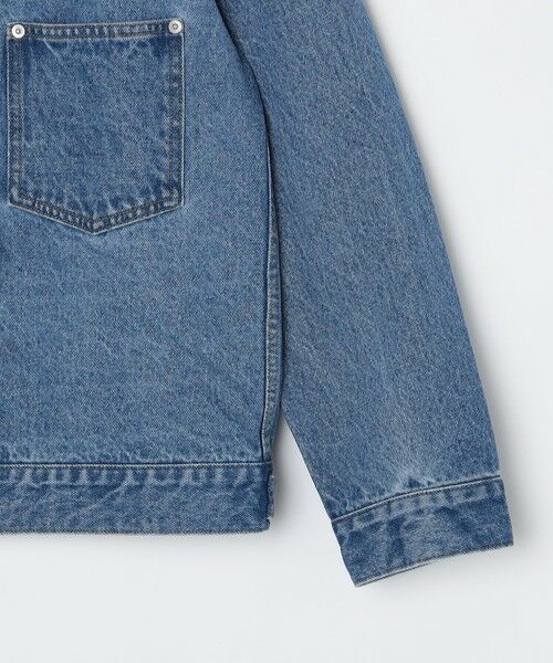 SHIPS / シップス Gジャン・デニムジャケット | SHIPS: 〈セットアップ対応〉13.5oz リラックス デニム トラッカー ジャケット | 詳細22