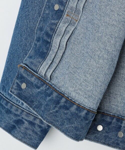 SHIPS / シップス Gジャン・デニムジャケット | SHIPS: 〈セットアップ対応〉13.5oz リラックス デニム トラッカー ジャケット | 詳細23