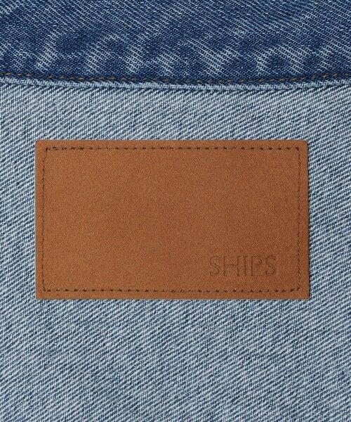 SHIPS / シップス Gジャン・デニムジャケット | SHIPS: 〈セットアップ対応〉13.5oz リラックス デニム トラッカー ジャケット | 詳細24