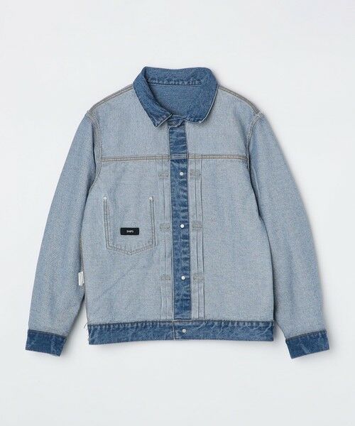 SHIPS / シップス Gジャン・デニムジャケット | SHIPS: 〈セットアップ対応〉13.5oz リラックス デニム トラッカー ジャケット | 詳細27