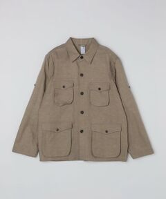 SHIPS / シップス ブルゾン | benine9: VINTAGEFINISHED COTTON CUPRA SAFARI JACKET