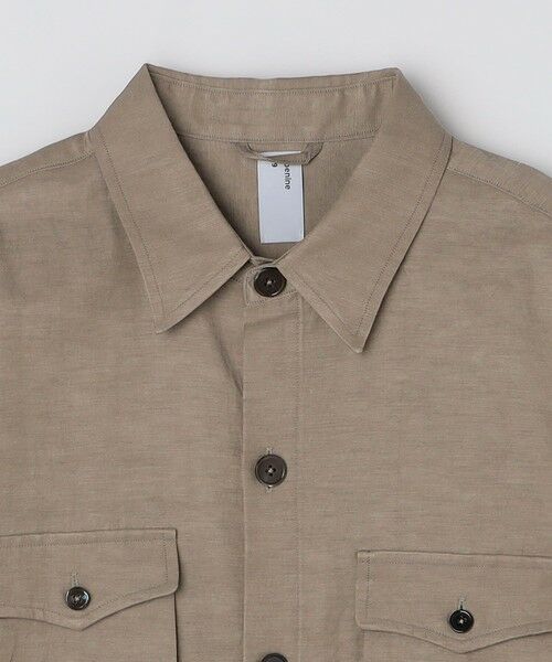 SHIPS / シップス ブルゾン | benine9: VINTAGEFINISHED COTTON CUPRA SAFARI JACKET | 詳細4