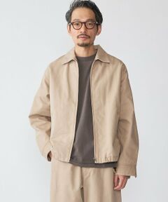 SHIPS / シップス ブルゾン | SHIPS: ストーン ウォッシュ コットン ブルゾン (セットアップ対応)