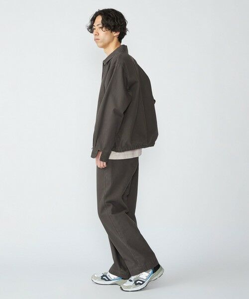 SHIPS / シップス ブルゾン | SHIPS: ストーン ウォッシュ コットン ブルゾン (セットアップ対応) | 詳細4