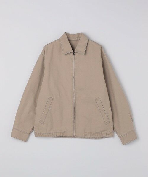 SHIPS / シップス ブルゾン | SHIPS: ストーン ウォッシュ コットン ブルゾン (セットアップ対応) | 詳細14