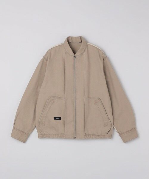SHIPS / シップス ブルゾン | SHIPS: ストーン ウォッシュ コットン ブルゾン (セットアップ対応) | 詳細16