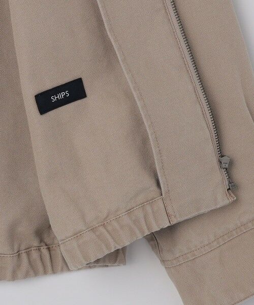 SHIPS / シップス ブルゾン | SHIPS: ストーン ウォッシュ コットン ブルゾン (セットアップ対応) | 詳細20