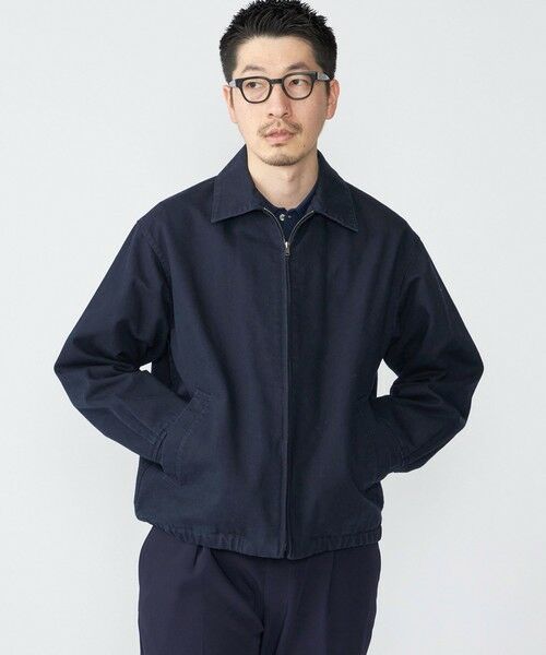 SHIPS / シップス ブルゾン | SHIPS: ストーン ウォッシュ コットン ブルゾン (セットアップ対応) | 詳細24