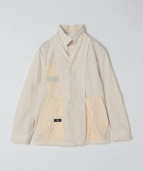 SHIPS / シップス テーラードジャケット | SHIPS: ハイツイスト コットン オックス ユーティリティ ジャケット | 詳細5