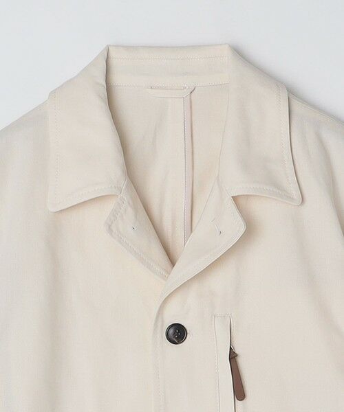 SHIPS / シップス テーラードジャケット | SHIPS: ハイツイスト コットン オックス ユーティリティ ジャケット | 詳細7