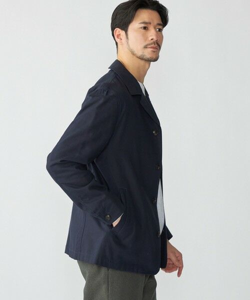 SHIPS / シップス テーラードジャケット | SHIPS: ハイツイスト コットン オックス ユーティリティ ジャケット | 詳細25