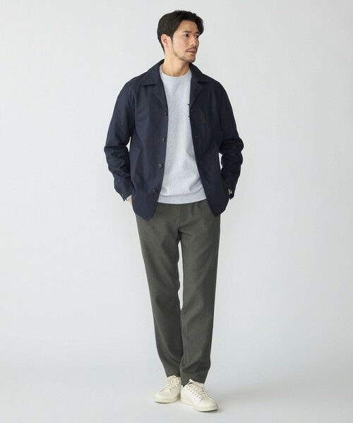 SHIPS / シップス テーラードジャケット | SHIPS: ハイツイスト コットン オックス ユーティリティ ジャケット | 詳細18