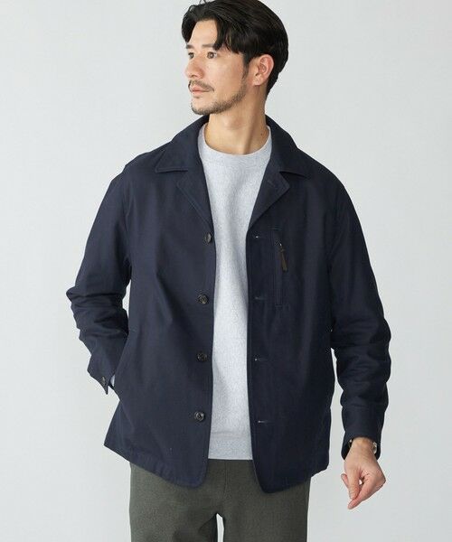 SHIPS / シップス テーラードジャケット | SHIPS: ハイツイスト コットン オックス ユーティリティ ジャケット | 詳細22