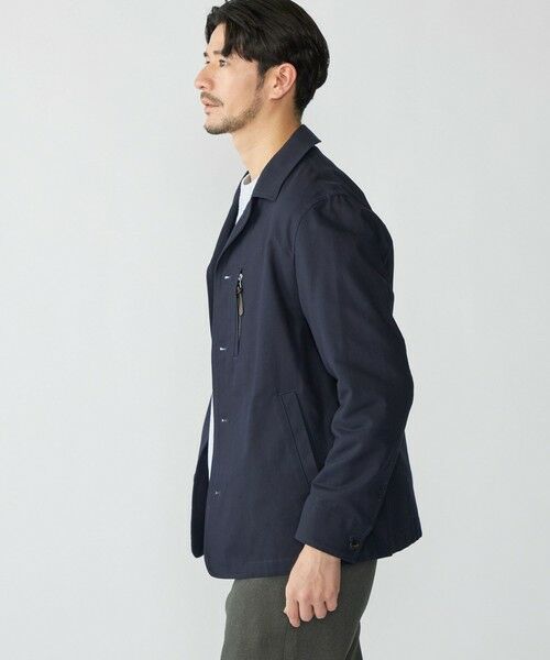 SHIPS / シップス テーラードジャケット | SHIPS: ハイツイスト コットン オックス ユーティリティ ジャケット | 詳細23