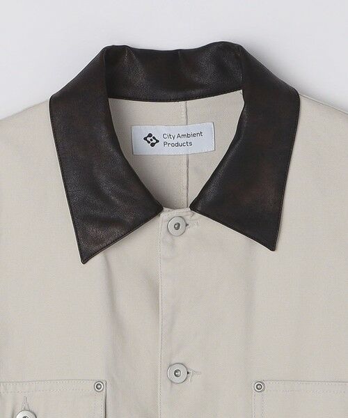 SHIPS / シップス ブルゾン | City Ambient Products: オーバーサイズ カバーオール ワーク ジャケット | 詳細5