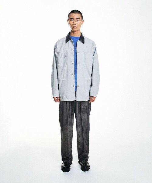 SHIPS / シップス ブルゾン | City Ambient Products: オーバーサイズ カバーオール ワーク ジャケット | 詳細10