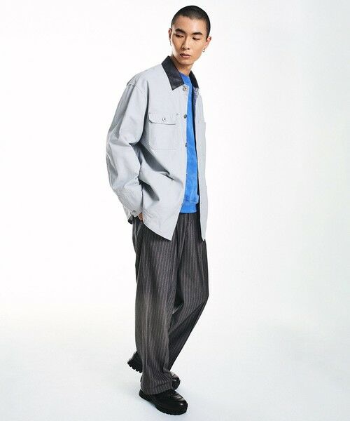 SHIPS / シップス ブルゾン | City Ambient Products: オーバーサイズ カバーオール ワーク ジャケット | 詳細19