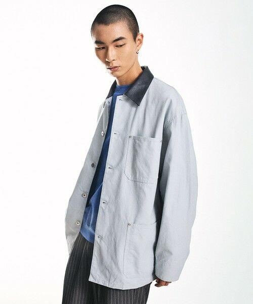 SHIPS / シップス ブルゾン | City Ambient Products: オーバーサイズ カバーオール ワーク ジャケット | 詳細20