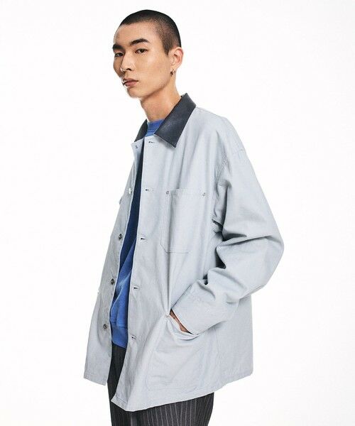 SHIPS / シップス ブルゾン | City Ambient Products: オーバーサイズ カバーオール ワーク ジャケット | 詳細21