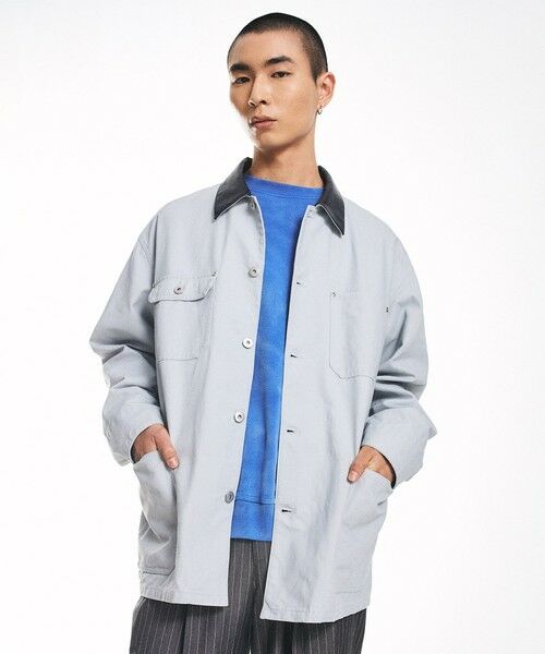 SHIPS / シップス ブルゾン | City Ambient Products: オーバーサイズ カバーオール ワーク ジャケット | 詳細23