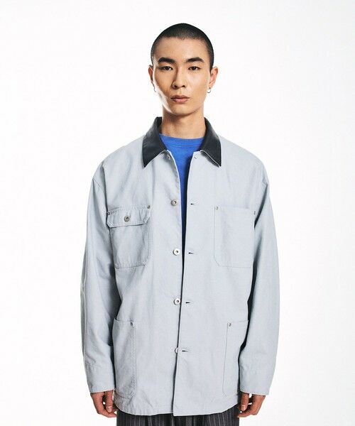 SHIPS / シップス ブルゾン | City Ambient Products: オーバーサイズ カバーオール ワーク ジャケット | 詳細14