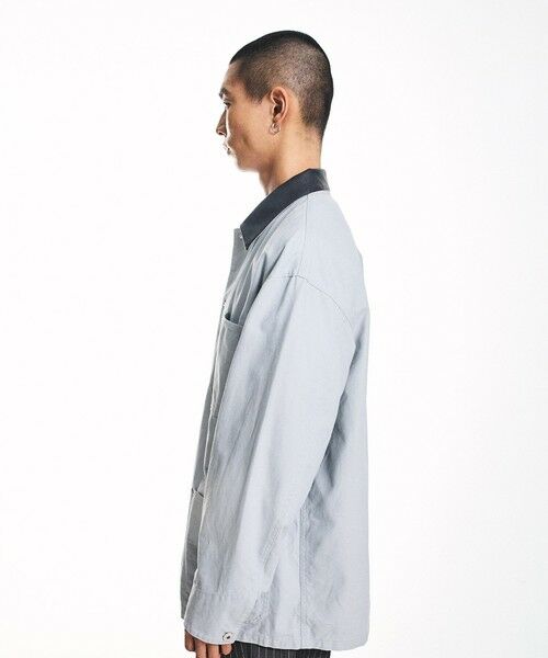 SHIPS / シップス ブルゾン | City Ambient Products: オーバーサイズ カバーオール ワーク ジャケット | 詳細15