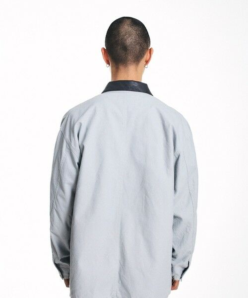 SHIPS / シップス ブルゾン | City Ambient Products: オーバーサイズ カバーオール ワーク ジャケット | 詳細16