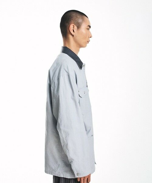 SHIPS / シップス ブルゾン | City Ambient Products: オーバーサイズ カバーオール ワーク ジャケット | 詳細17