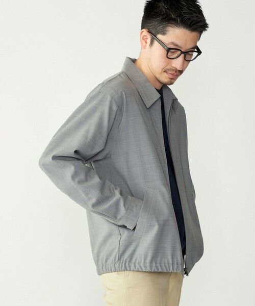 SHIPS / シップス ブルゾン | SHIPS: 〈手洗い可能・ストレッチ・防シワ〉シャツ ジップ ブルゾン | 詳細10