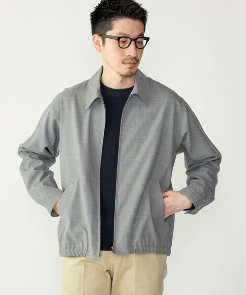 SHIPS / シップス ブルゾン | SHIPS: 〈手洗い可能・ストレッチ・防シワ〉シャツ ジップ ブルゾン | 詳細7