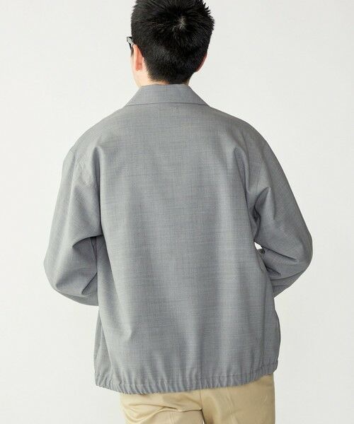 SHIPS / シップス ブルゾン | SHIPS: 〈手洗い可能・ストレッチ・防シワ〉シャツ ジップ ブルゾン | 詳細9