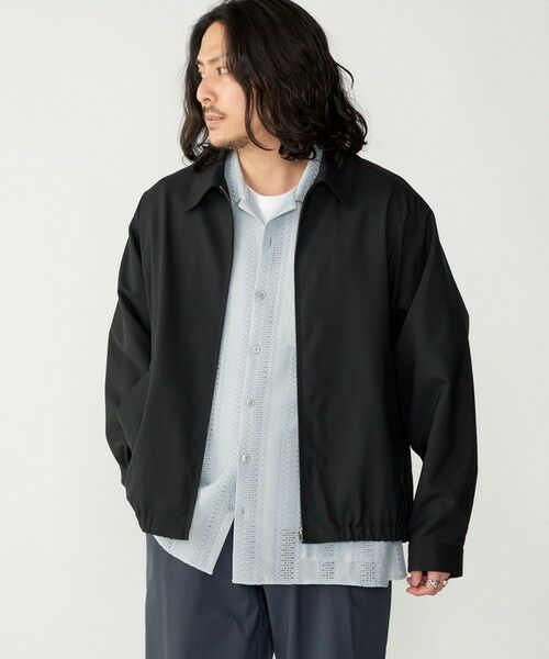 SHIPS / シップス ブルゾン | SHIPS: 〈手洗い可能・ストレッチ・防シワ〉シャツ ジップ ブルゾン | 詳細16