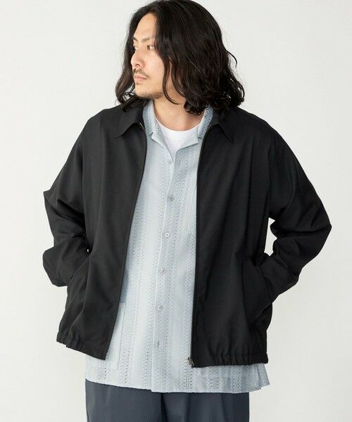 SHIPS / シップス ブルゾン | SHIPS: 〈手洗い可能・ストレッチ・防シワ〉シャツ ジップ ブルゾン | 詳細17