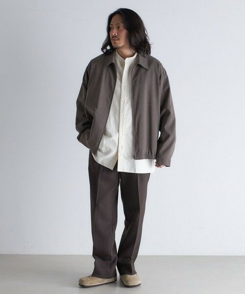 SHIPS / シップス ブルゾン | SHIPS: 〈手洗い可能・ストレッチ・防シワ〉シャツ ジップ ブルゾン | 詳細20